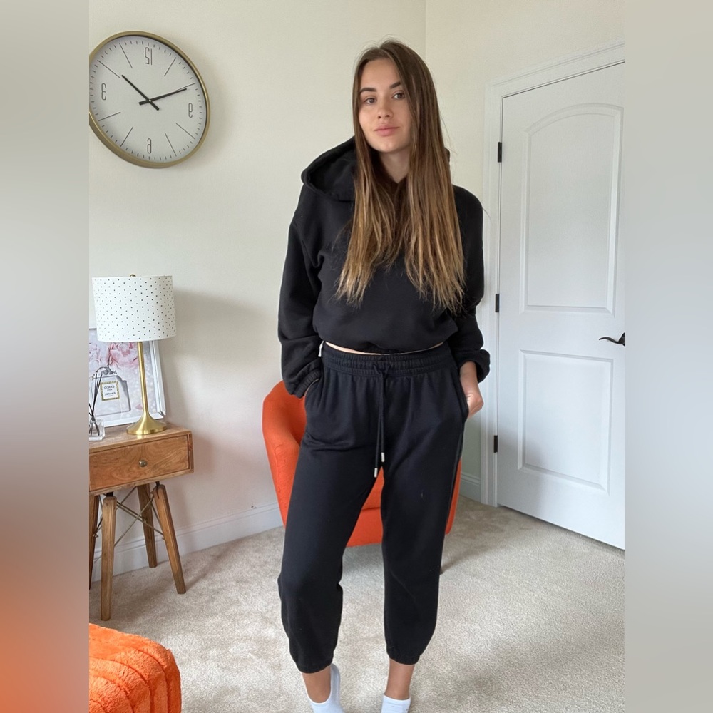 Black sport costume